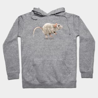 Year of the Rat Watercolor Illustration Hoodie